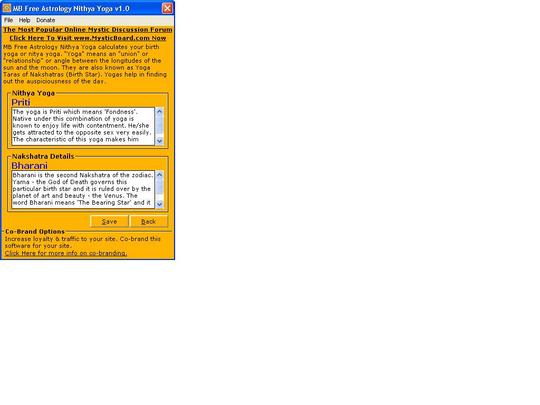 Product picture Astrology Nithya Yoga