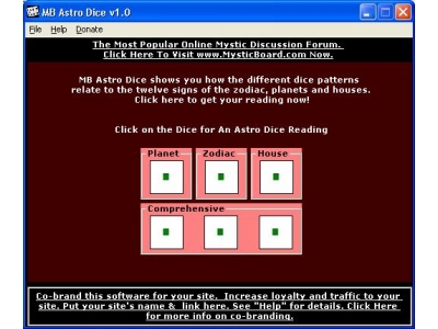 Product picture Astro Dice Oracle